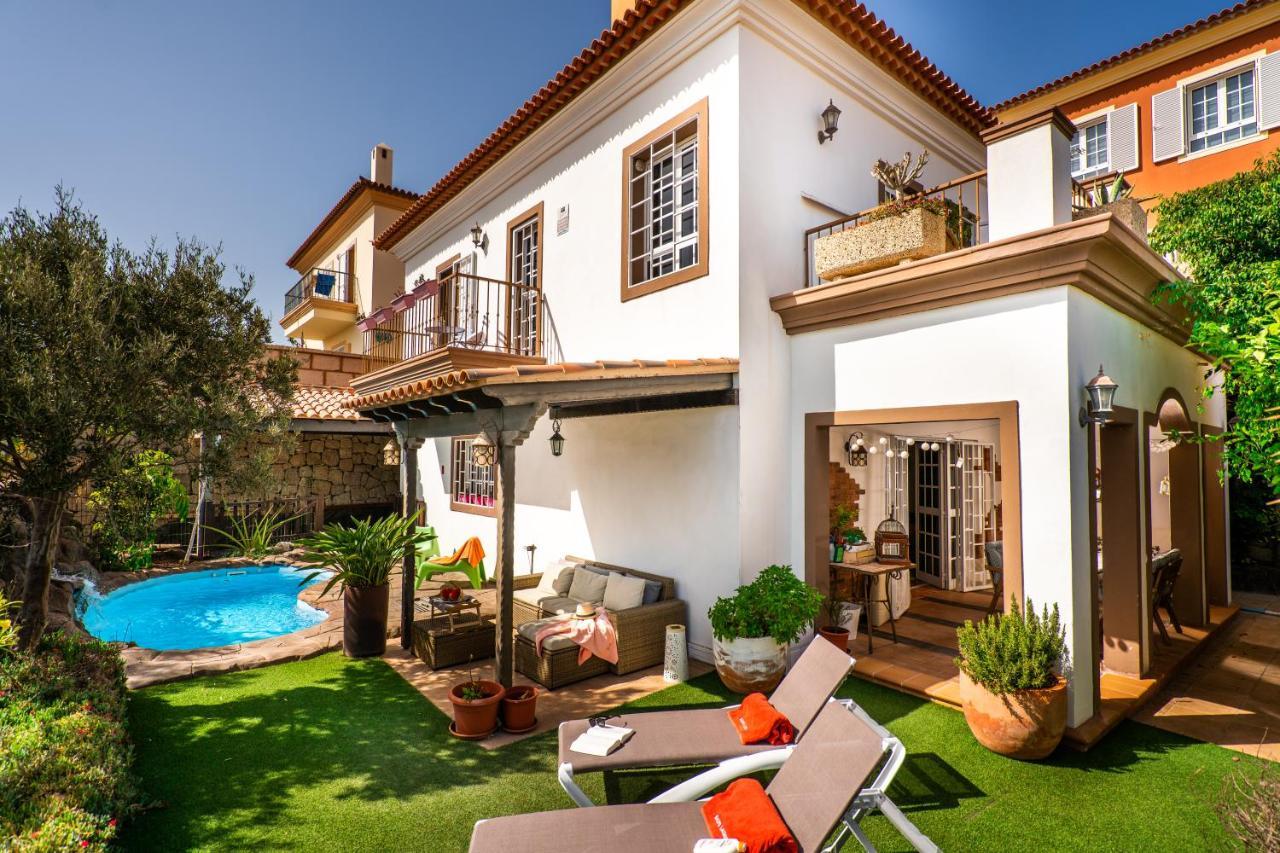 Deluxe Villa Bella Vita Air Con & Heated Pool, Tenerife South Chayofa Екстер'єр фото